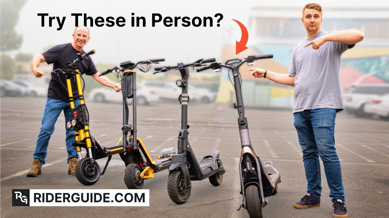 Can You Test Ride All 45 Electric Scooters in 1 Day? - Rider Fest ...