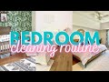 WEEKLY BEDROOM CLEANING ROUTINE - SPEED CLEANING! My secret to clean bedrooms 🤫