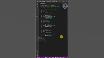 Error and Exceptions IndexError in Python Tamil #learnpythonintamil #programminglanguage #coding