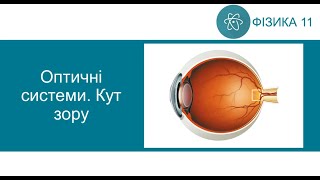 картинка: Оптичні системи. Кут зору