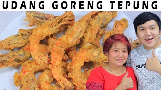 Resep Udang Goreng Tepung Crispy Saus Asam Manis Super Kriuk Ala Restoran Seafood