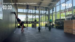 Q3 Austrian Throwdown