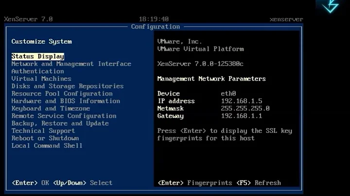 Xen server 7 Installation