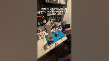 InMoov i2 Hand Mimics My Real Hand! (v1 Test)