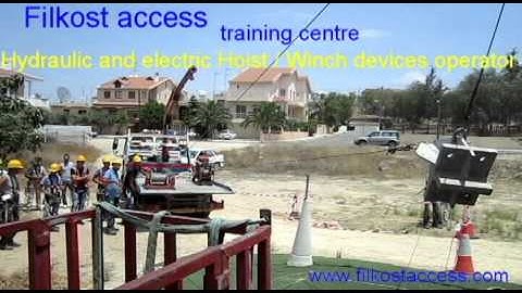 Hoist - winch operator training