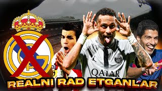 TOP - 10: REAL MADRID TAKLIFINI RAD ETGAN FUTBOLCHILAR !!!