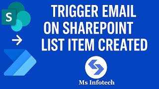 Send Email Automatically from SharePoint List Using Power Automate | Trigger Flow on Item Creation