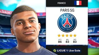 4 SAISONS AVEC LE PSG EN CARRIÈRE SUR FC 24 !