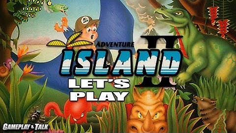 Adventure Island II Full Playthrough (NES) | Let
