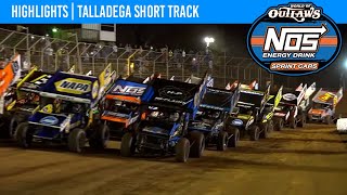 World of Outlaws NOS Energy Drink Sprint Cars | Talladega Short Track | March 24, 2023 | HIGHLIGHTS