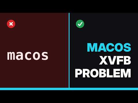 xvfb-run on Mac OSX