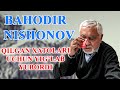 "Xatolarim" 1-son //   Bahodir Nishonov qilgan xatolarini yeg'lab aytib berdi...