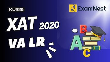 XAT 2020 Solutions | VALR | Previous Year Paper | Original Questions | MBA | XAT VALR