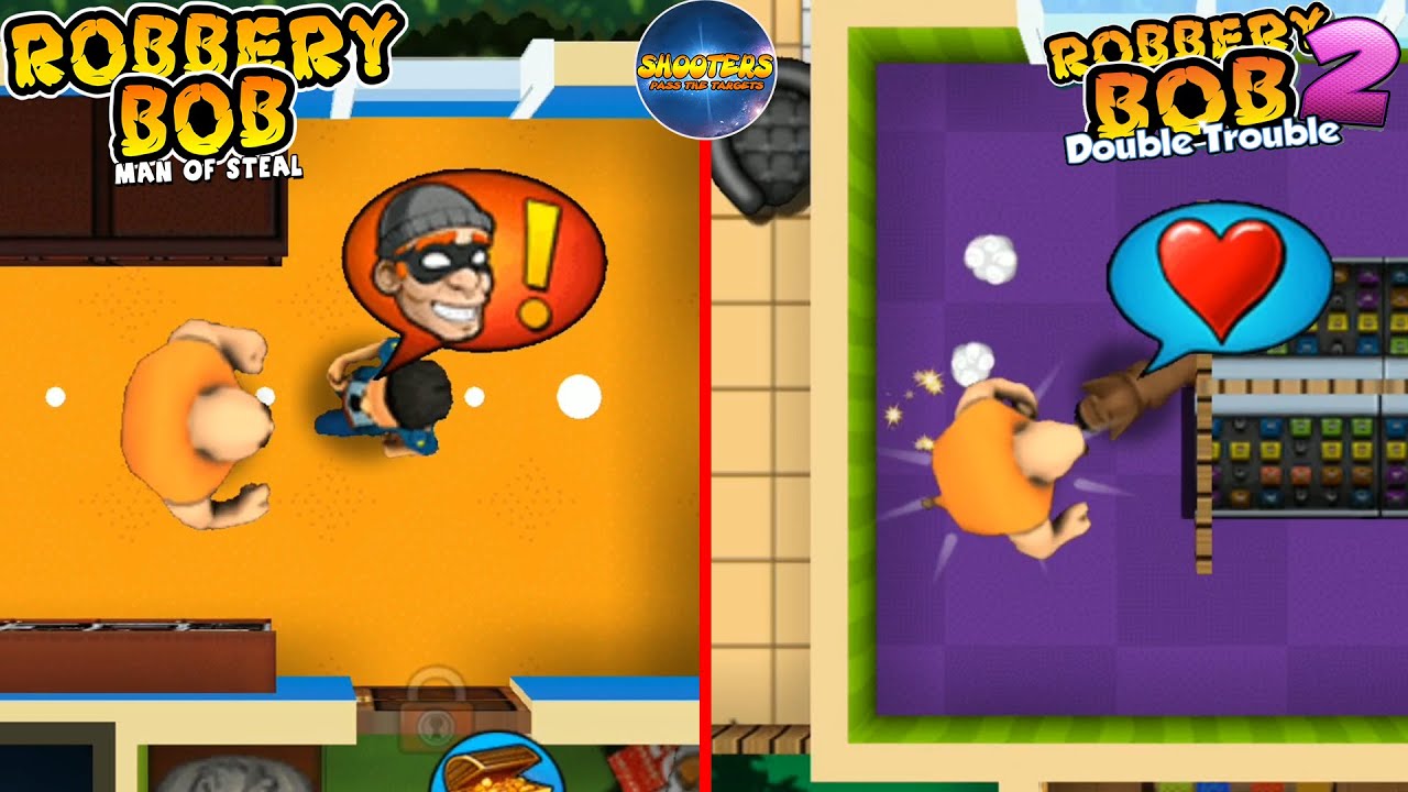 Robbery Bob 1 Vs Robbery Bob 2 - Biff Prison Bob 1 Vs Biff Prison Bob 2 #9