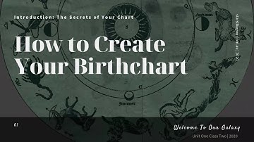 How To Create Your Own Astrology Chart
