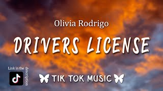 Olivia Rodrigo - Drivers License Tiktok Song Lyrics Red Light Stop Signs I Still See Your Face 