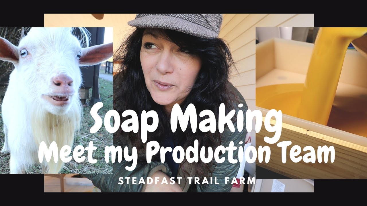 Making a HUGE batch of Handmade Soap! | 35 POUNDS! | (meet my production team!)