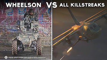 All Killstreak Attacks on Wheelson - Call of Duty: Modern Warfare (Wheelson vs Every Killstreak)
