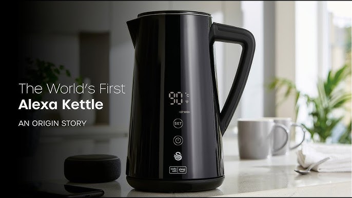 INTRODUCING THE SWAN ALEXA SMART KETTLE, The worlds first Alexa compatible  kettle