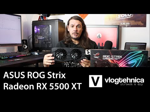 Review placa video ASUS ROG Strix Radeon RX 5500 XT