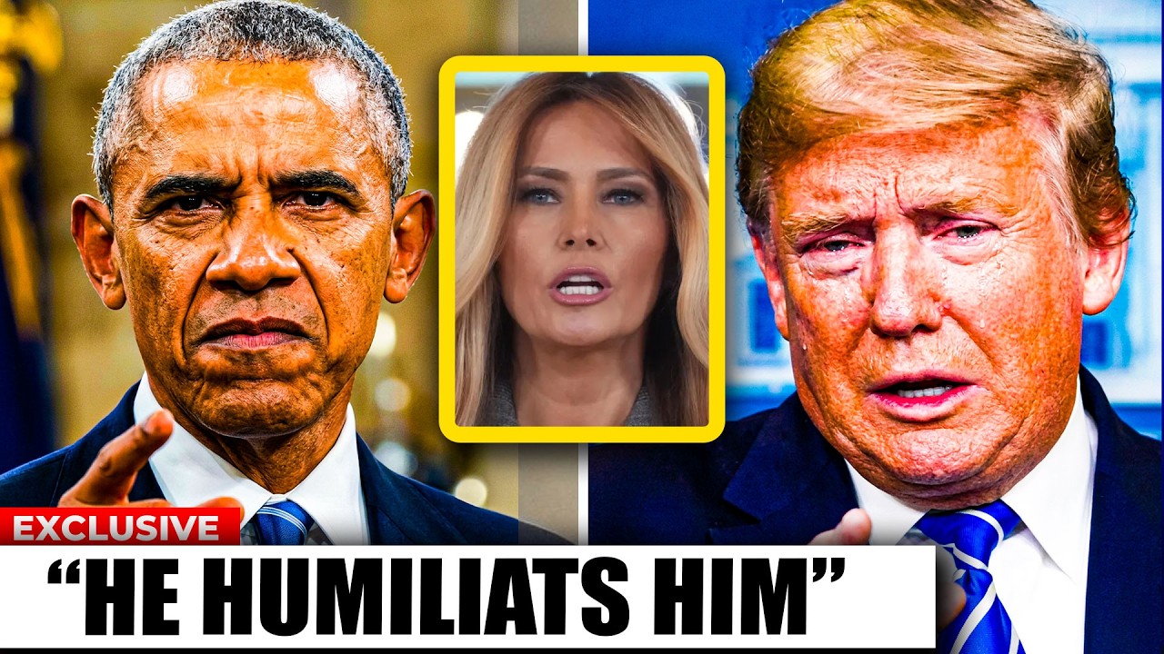 Trump GOES NUTS After Barack Obama HUMILIATES Him On Live TV