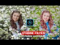 Iphone Filter Color Grade in Photoshop Photo Editing | Camera RAW Presetr