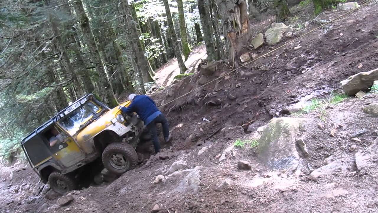 Billy winching, Les Bois Noirs 2013