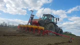 Ogień na Tłoki🔥 VIXA🎶 Deutz-Fahr i Väderstad😎 Oporowy Siew Kukurydzy🌽 2026 w ZD IZ Odrzechowa