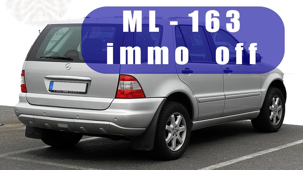 Мерседес ml 163 кузов