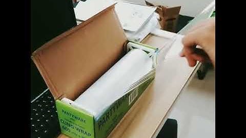 PE Cling Film With slide cutter box