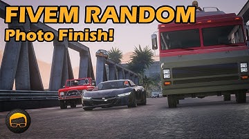 Insane Photo Finish! - GTA FiveM Random All