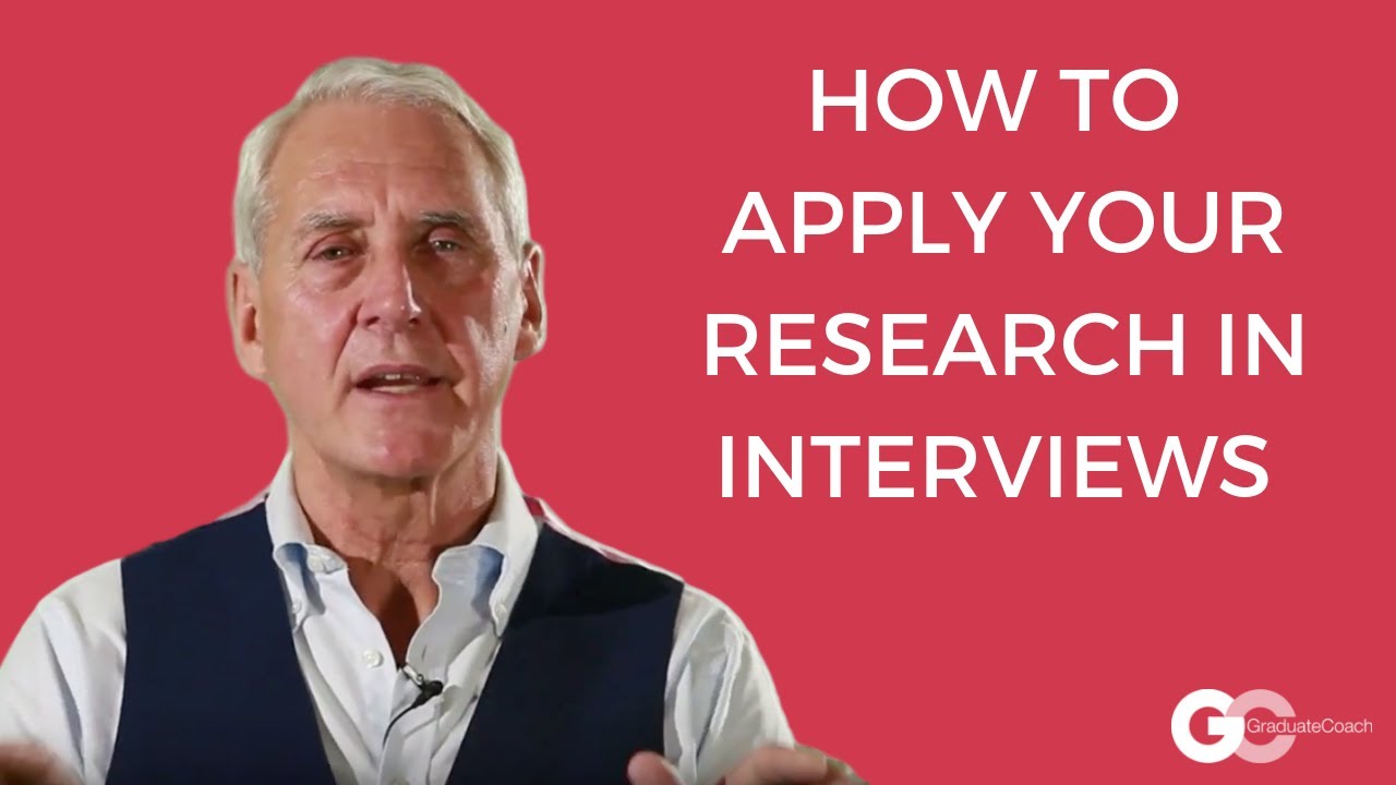 career research interviews