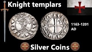 Templar Knights Silver Coins