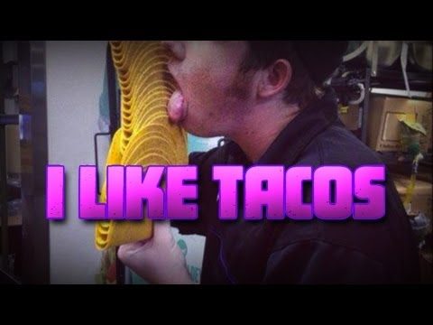 Taco Bell Employee Licking Tacos