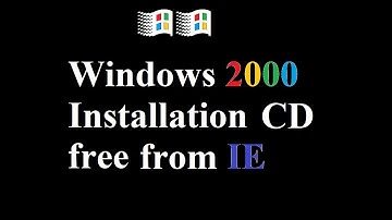 Reveal: Create Windows 2000 SP4 CD Install without IE (FDV files set)