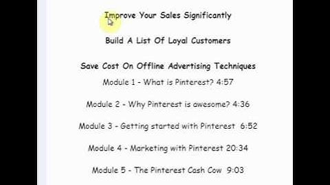 Pinterest Expert MRR Ebook and Video for 11$ only