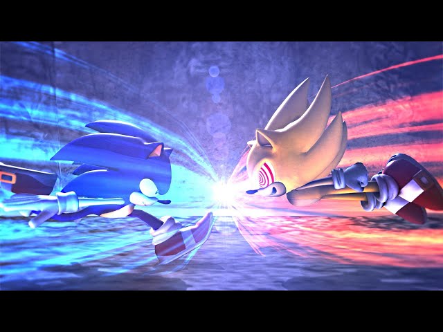 DARK SUPER SONIC and SONIC.EXE vs FLEETWAY SUPER SONIC 