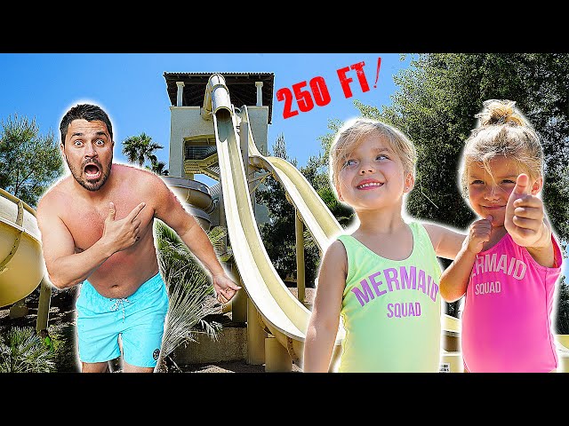 Braving The Worlds Biggest Waterslide!