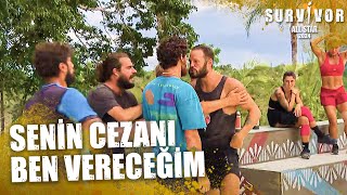 Poyraz Ve Atakan Birbirine Girdi Survivor All Star 2024 74 Bölüm