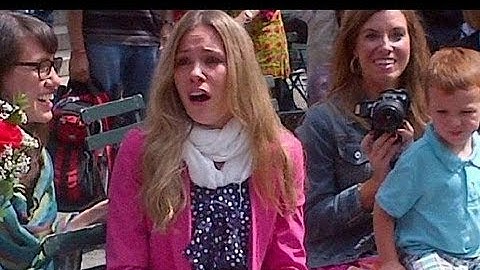 SURPRISE ENDING - Flash Mob Marriage Proposal