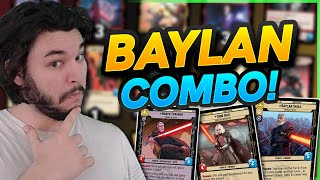 CRAZY New Combo With BAYLAN! | Star Wars Unlimited