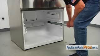 How To: LG/Kenmore Refrigerator Freezer Drawer Rail Assembly AEC73337401