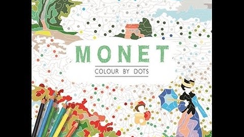 Monet: Colouring Mystery - flip through