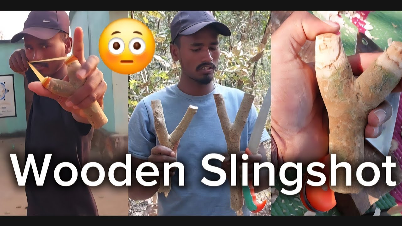 Wooden Slingshot | How to make Pirate Slingshot Making Video #slingshot #funny #diy #howto #catapult