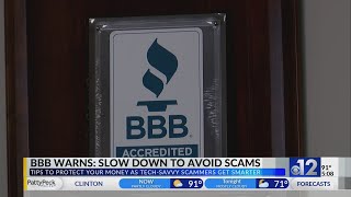 BBB warns customers to avoid scams