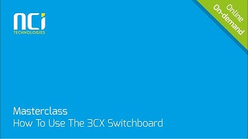 How to use the 3CX switchboard
