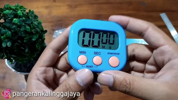 YINXIER 4 Channel Commercial Digital Kitchen Timer Blue Loud Cooking  Reminder