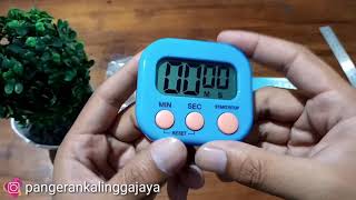 Review Timer Dapur Digital Masak Countdown Alarm Anti Gosong