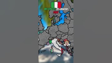 My concept of greater Italy|#europe #geography #mapguide #map #mapping #italy #mapper