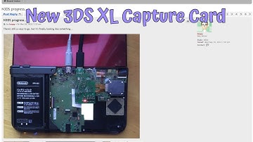 New 3DS XL Capture Card (Updates from Loopy)